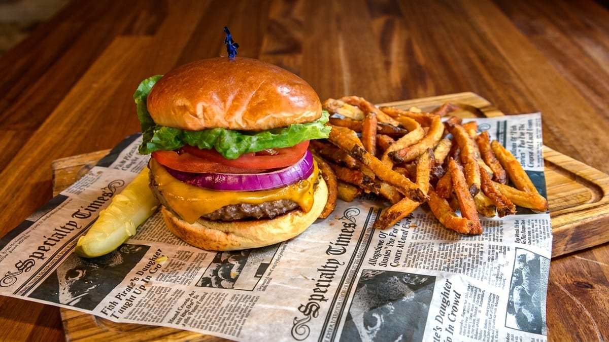 Burger night — every Monday after 6PM