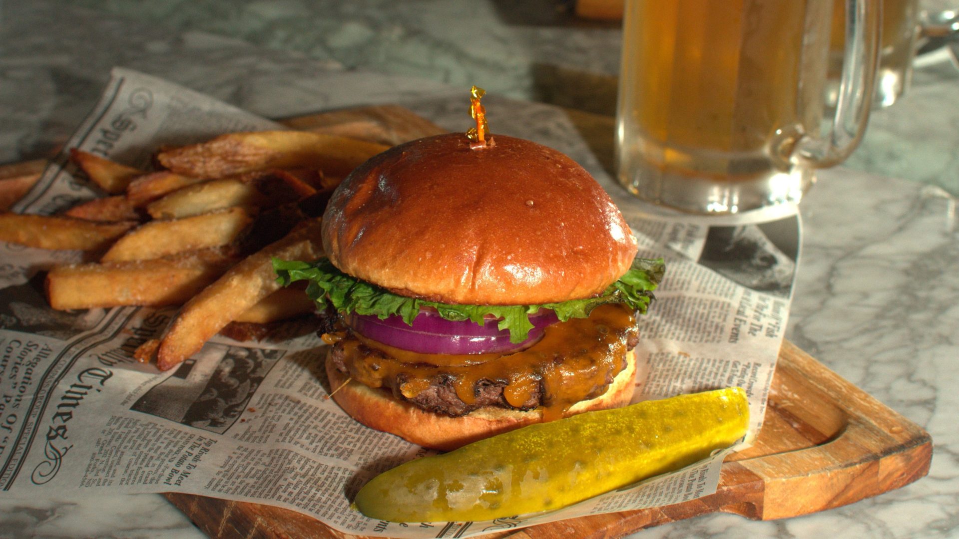 MONDAY BURGER NIGHT