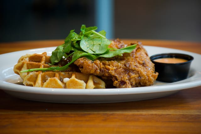 Chicken and Waffles.
