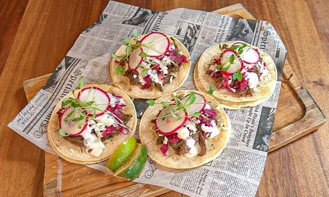 Short Rib Tacos.