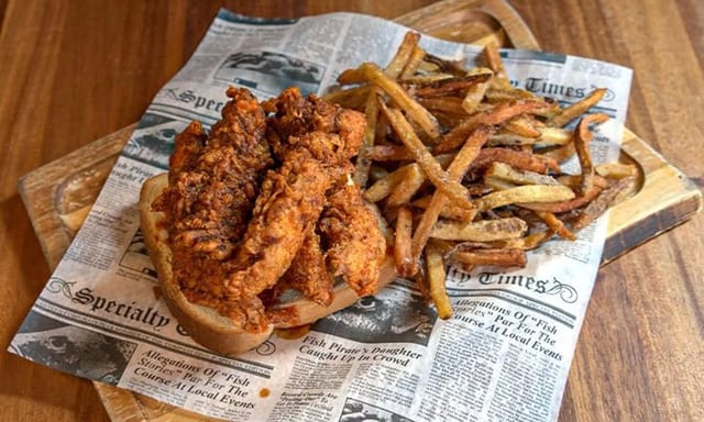 Chicken Tenders + Fries.