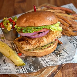 Blackened Mahi Sandwich