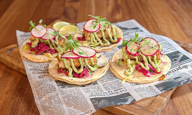 Blackened Mahi Tacos