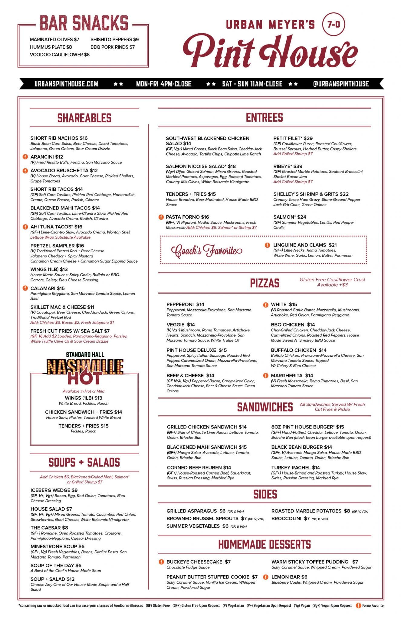 food menu pdf